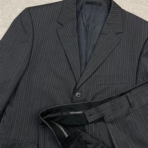 ysl pinstripe suit